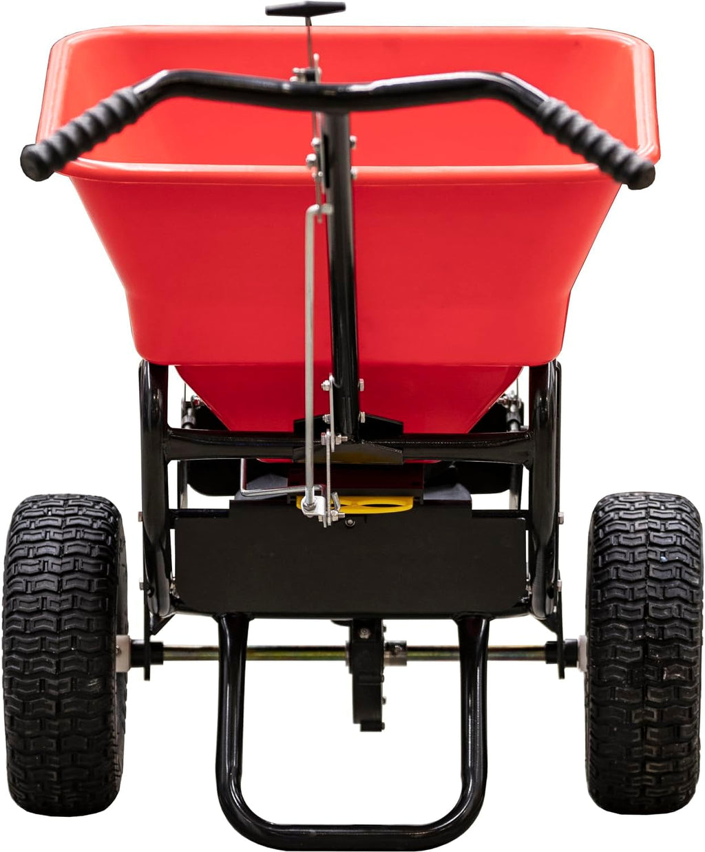 Buyers Products Grounds Keeper 3039632R Walk-Behind Push Spreader, 100 lb Capacity, All-Season Use