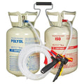 Froth-Pak 200 two-part spray foam sealant kit with applicator gun