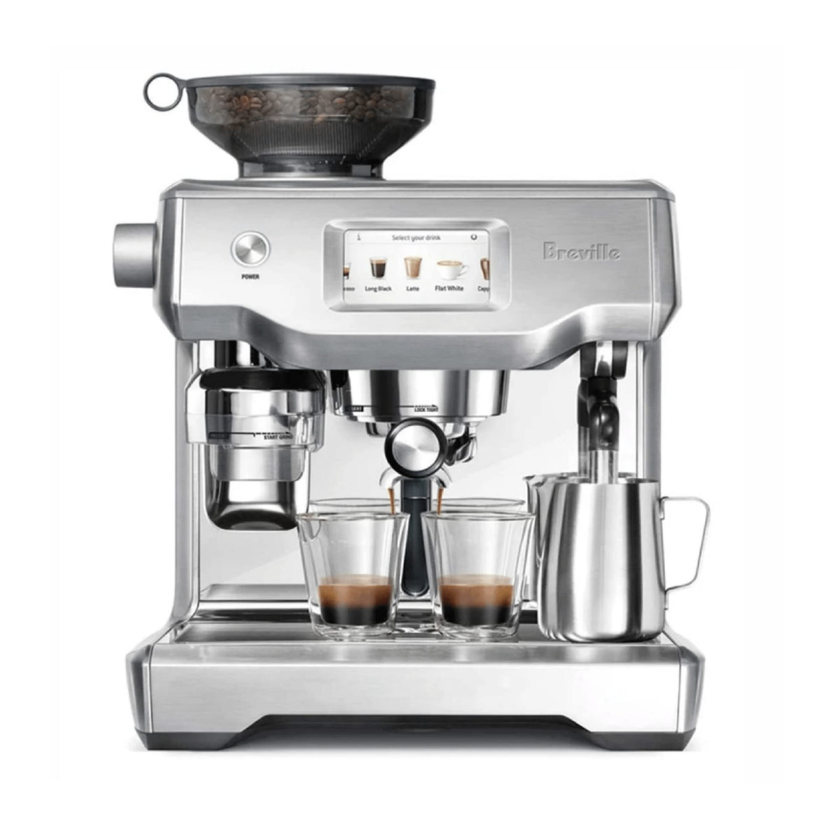 Breville Oracle Touch brushed stainless automatic espresso machine