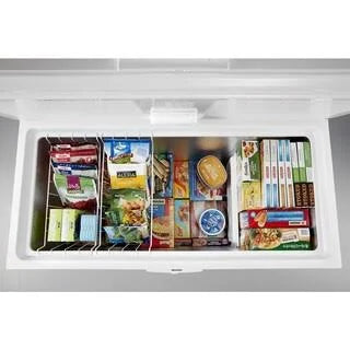 Whirlpool 16 cu. ft. Convertible Chest Freezer to Refrigerator – Garage Ready, White, with Baskets