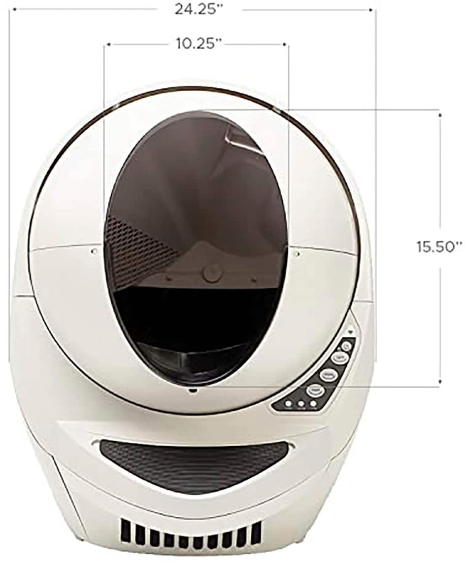 Whisker Litter-Robot 3 Connect – Smart Self-Cleaning Cat Litter Box in Beige with Wi-Fi App Control