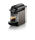 Titanium Nespresso Pixie compact espresso machine by Breville