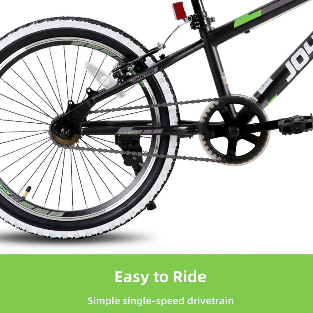JOYSTAR Lubbock Kids Mountain Bike 20" and 24" Single-Speed Bicycle for Boys and Girls