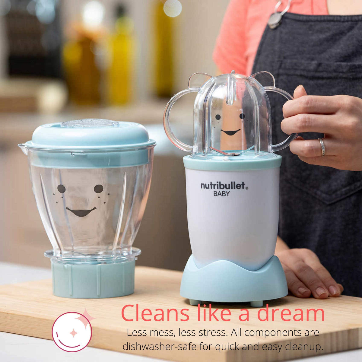NutriBullet Baby Complete Food-Making System – Blender & Storage Set for Healthy Homemade Purees