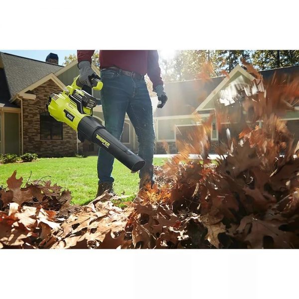 RYOBI 40V Brushless Cordless Yard Combo – 20 in Self-Propelled Mower, Trimmer & Blower, 2 Batteries + 2 Chargers