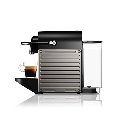 Nespresso Pixie by Breville Titanium – Compact Espresso & Lungo Machine, 19 Bar Pressure, 25-Second Heat-Up