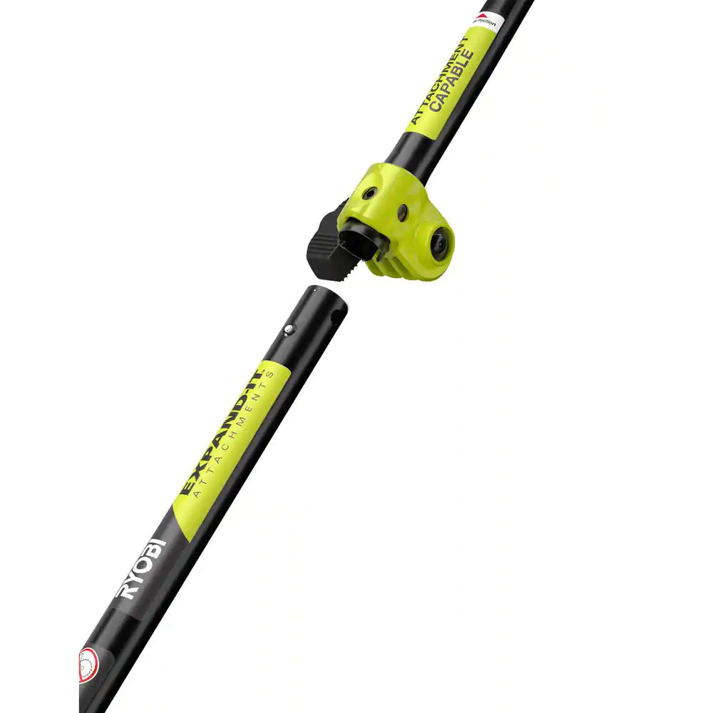 RYOBI RY4CSS 30cc 4-Stroke Straight Shaft Gas Trimmer – Attachment Capable, 18" Cut