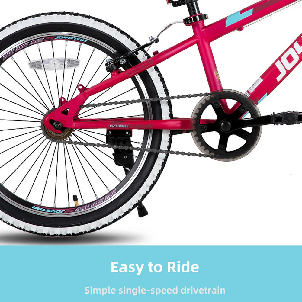 JOYSTAR Lubbock Kids Mountain Bike 20" and 24" Single-Speed Bicycle for Boys and Girls