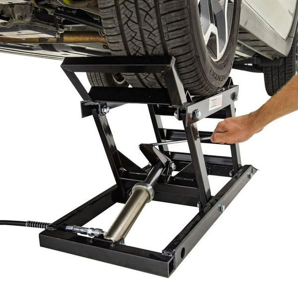 Black Widow Hydraulic Drive-Up Car Lift Ramps – 3,000 lb per Pair Capacity for Home Garage & Restoration