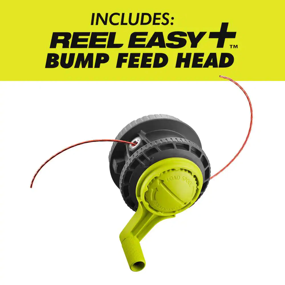 RYOBI RY4CSS 30cc 4-Stroke Straight Shaft Gas Trimmer – Attachment Capable, 18" Cut