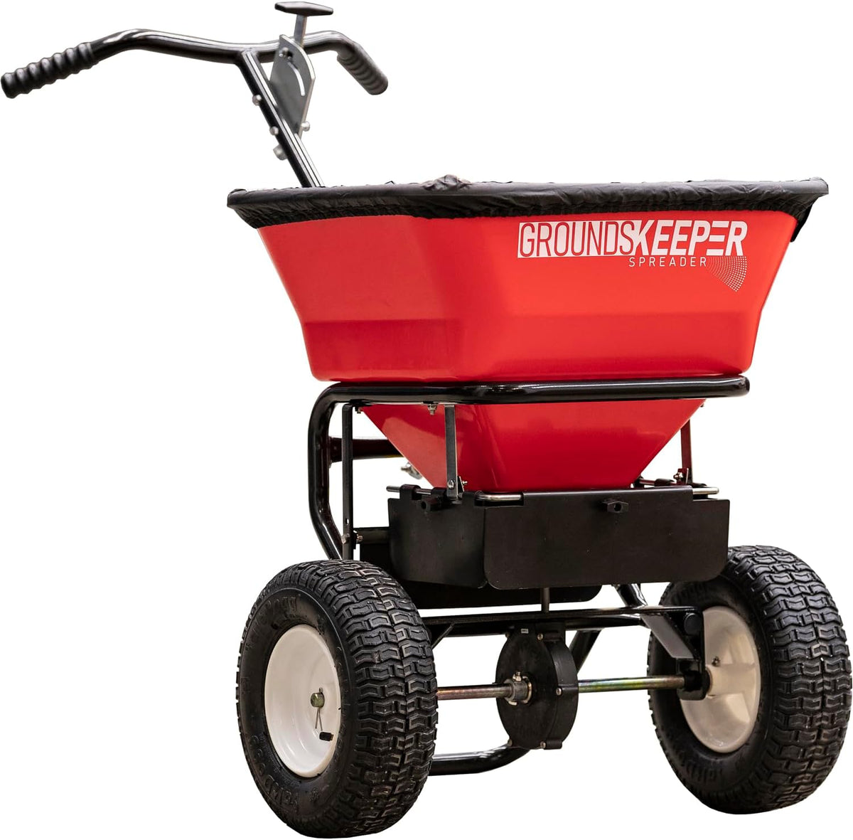 Buyers Products Grounds Keeper walk-behind push spreader for seed and salt