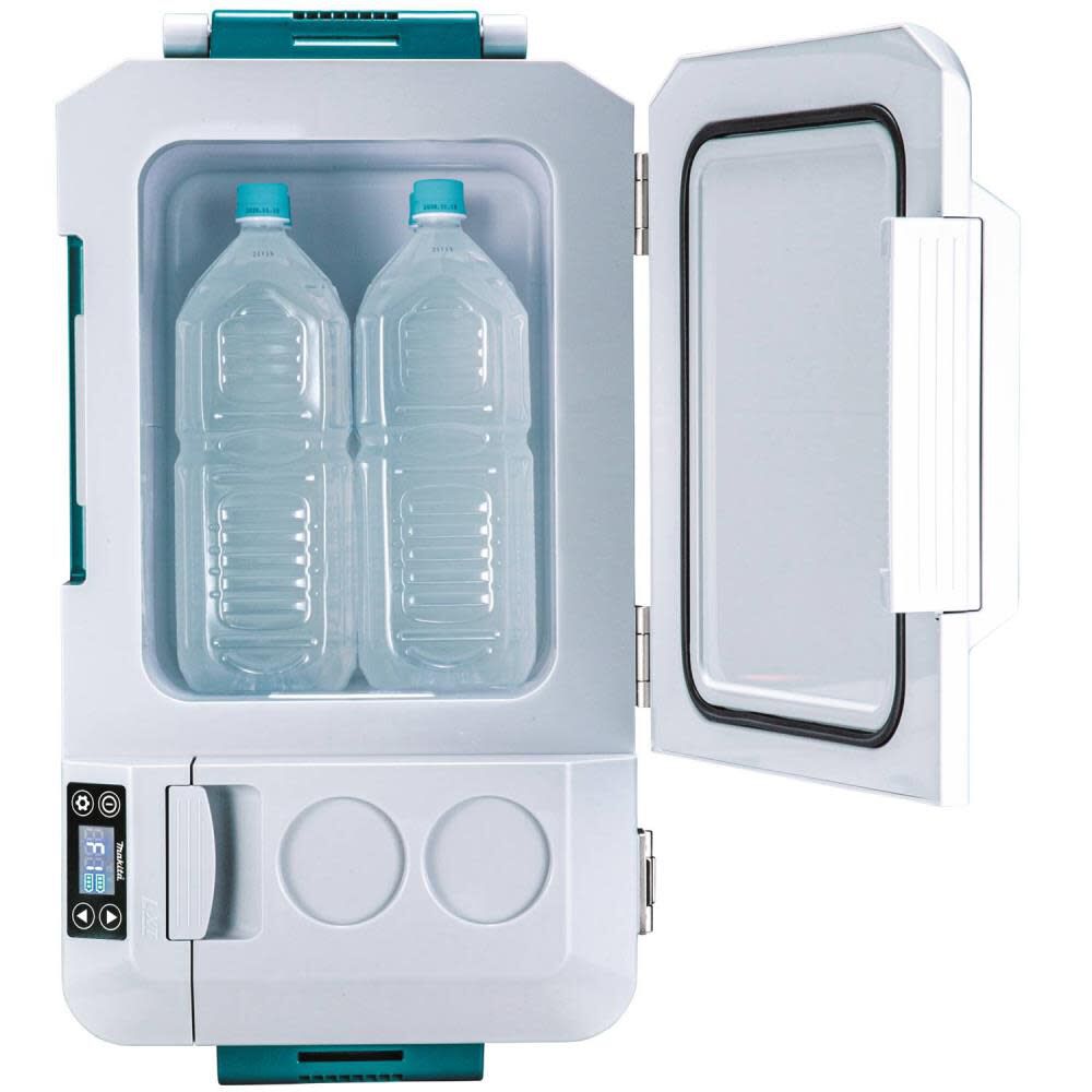 Makita 18V X2 LXT Cooler/Warmer Box DCW180Z – 12V/24V Car & AC Powered, 4 Cooling + 2 Warming Modes