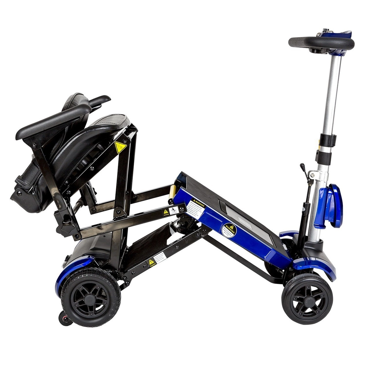 Transformer Remote-Control Folding Mobility Scooter, Lightweight 4-Wheel Travel Scooter, Airline Approved