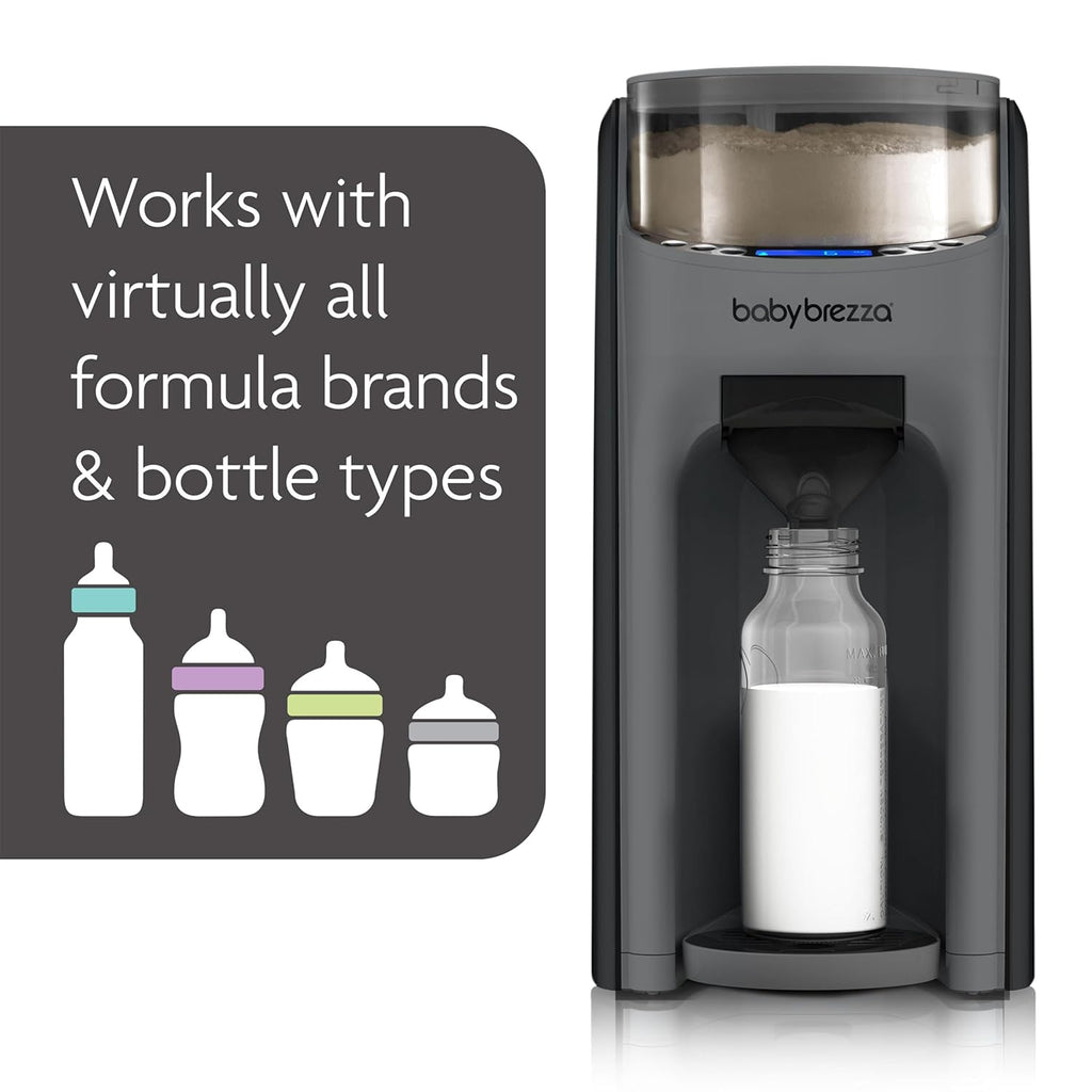 Baby Brezza Formula Pro Advanced Automatic Warm Formula Dispenser, BPA-Free, White