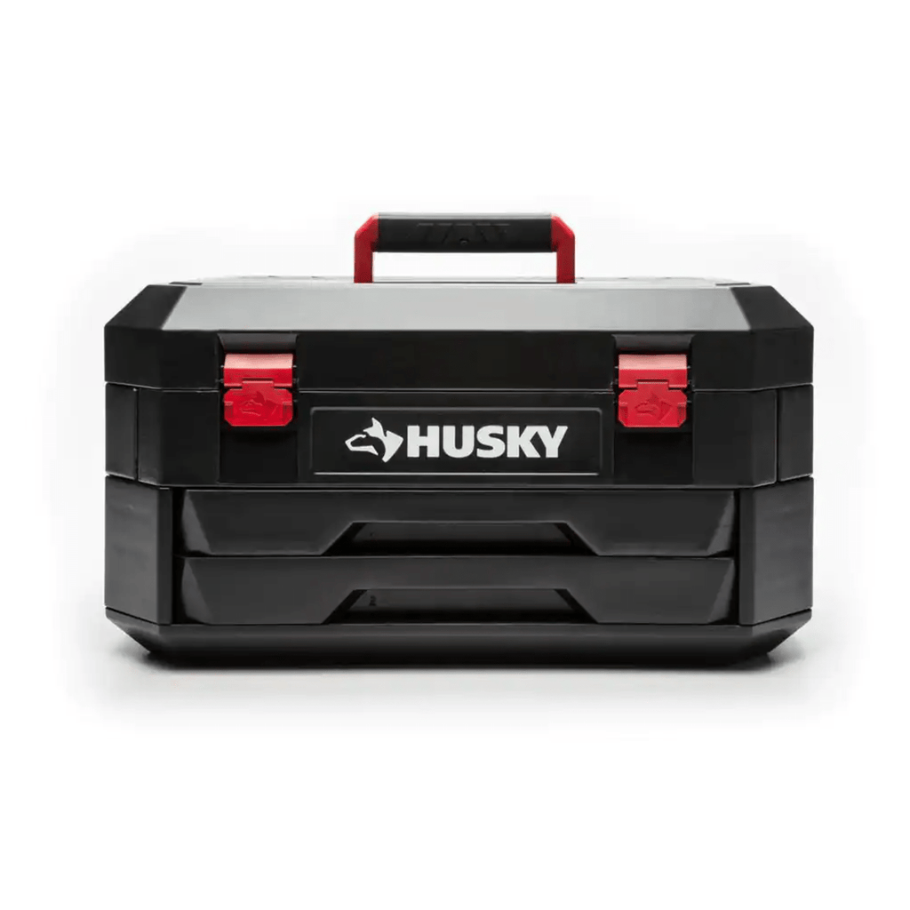 Husky 290-Piece Mechanics Tool Set (H290MTS) – 1/4", 3/8" & 1/2" Drive Sockets, Ratchets & Wrenches