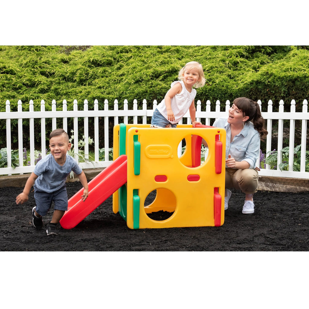 Little Tikes Jr. Activity Gym – Toddler Slide, Hideaway & Crawl Portholes
