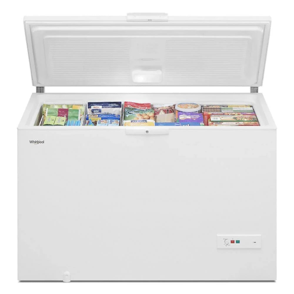 Whirlpool 16 cu. ft. Convertible Chest Freezer to Refrigerator – Garage Ready, White, with Baskets