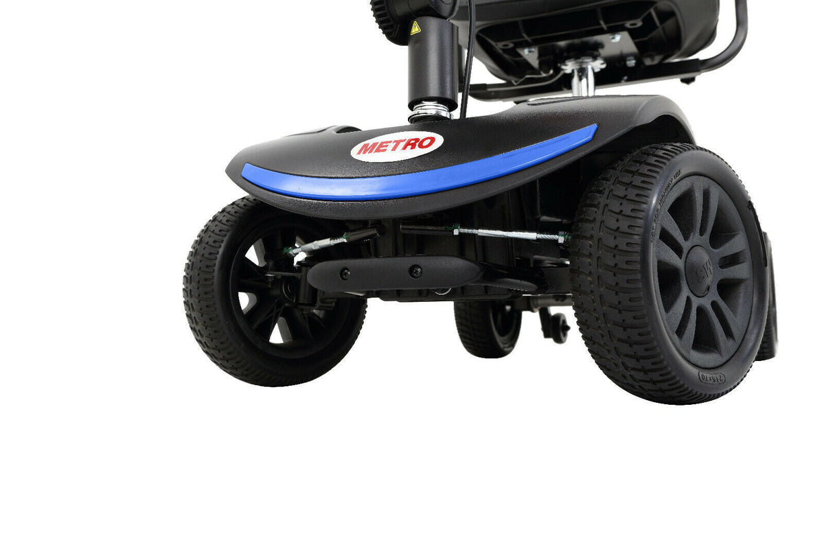 4-Wheel Mobility Scooter - Electric Travel Scooter with Swivel Seat, Anti-Tip Wheels, 265 lb Capacity, 15-25 Mile Range