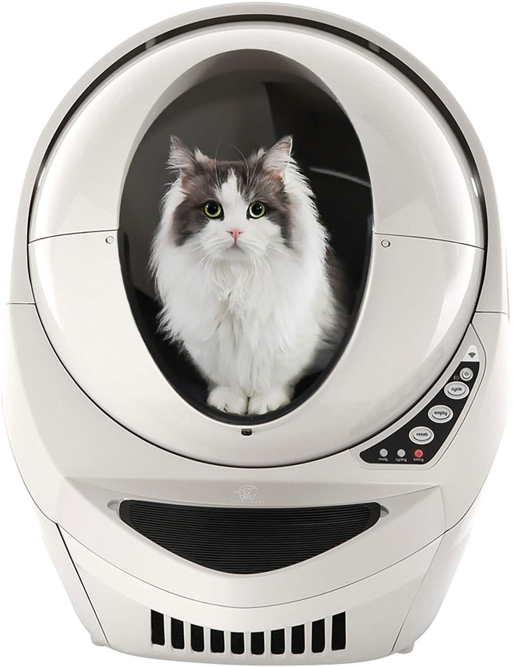 Beige Whisker Litter-Robot 3 Connect smart self-cleaning litter box for cats