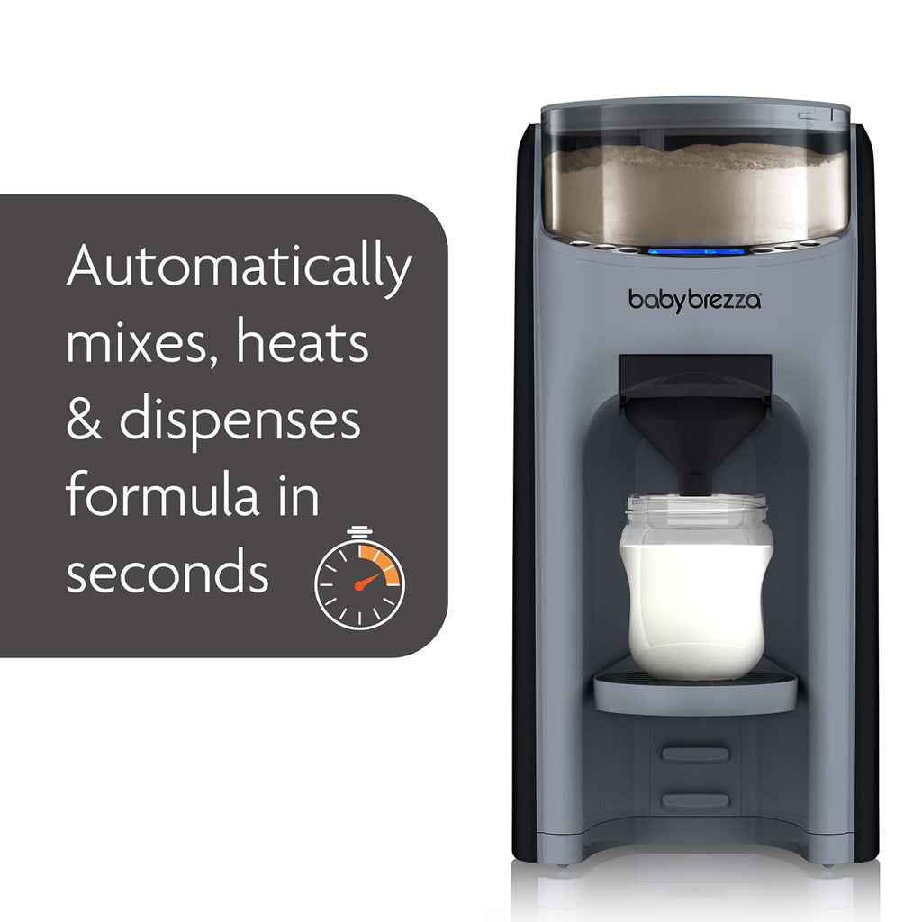 Baby Brezza Formula Pro Advanced Automatic Warm Formula Dispenser, BPA-Free, White