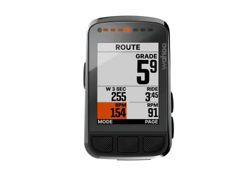 Wahoo ELEMNT Bolt V2 GPS Cycling Bike Computer – On-Device Navigation, Strava Live Segments, IPX7