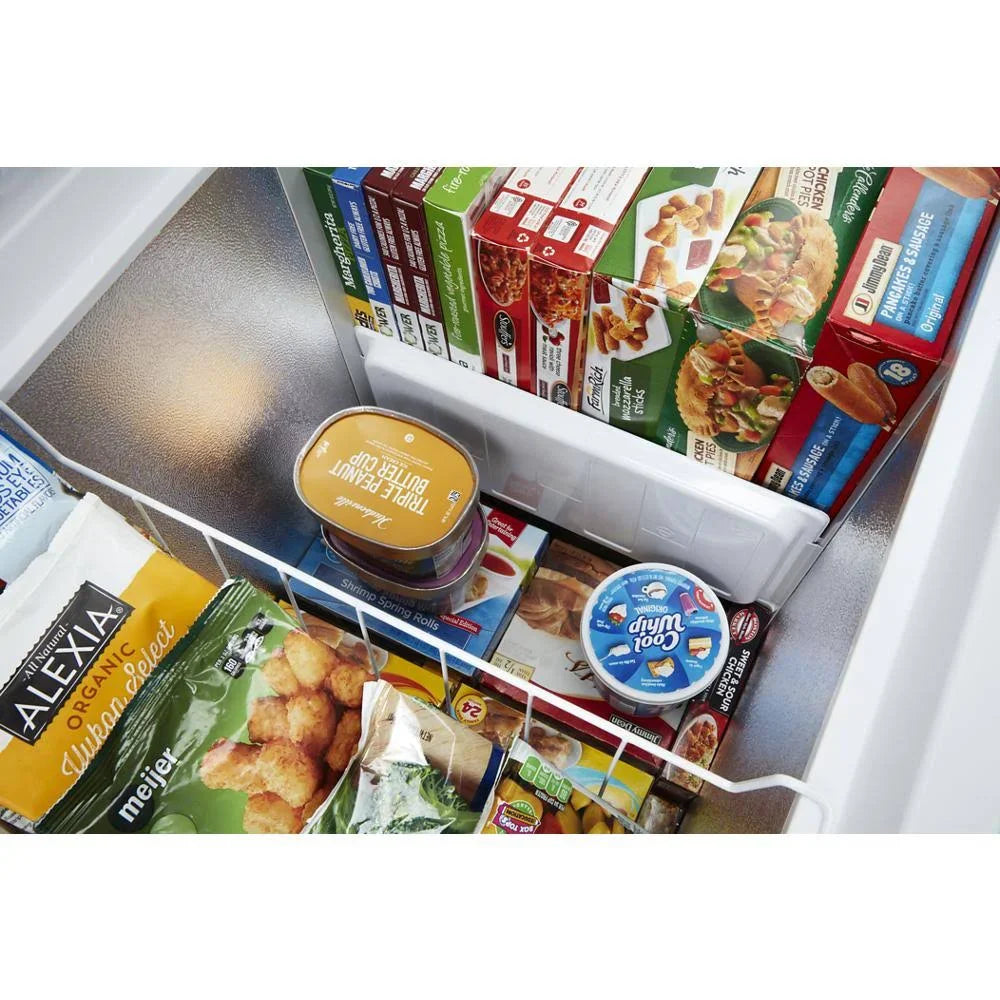 Whirlpool 16 cu. ft. Convertible Chest Freezer to Refrigerator – Garage Ready, White, with Baskets